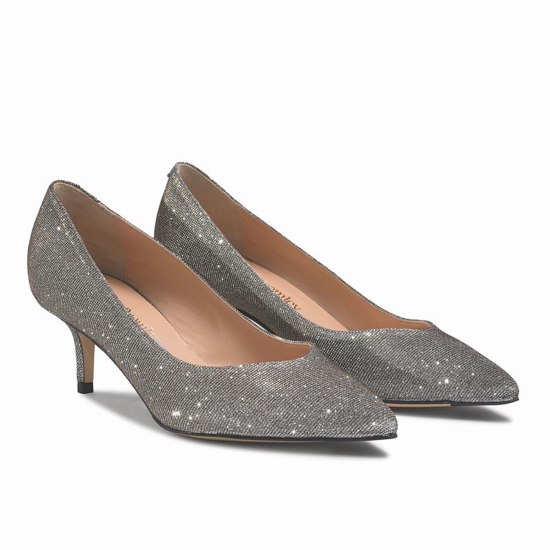 Russell And Bromley 55vcut Ženske Pumpe Metalne | VYS5244BK