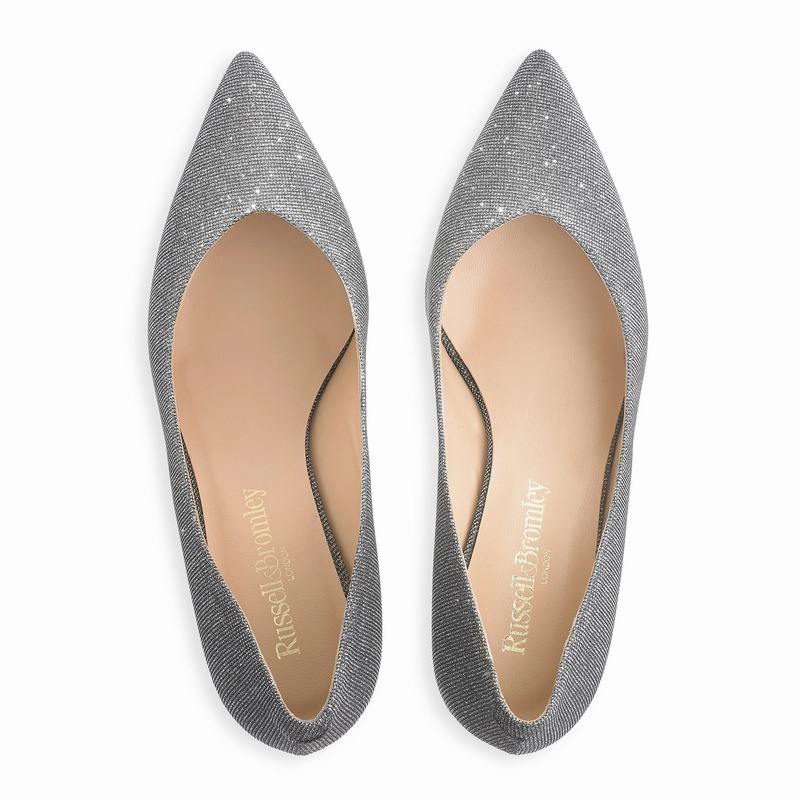 Russell And Bromley 55vcut Ženske Pumpe Metalne | VYS5244BK