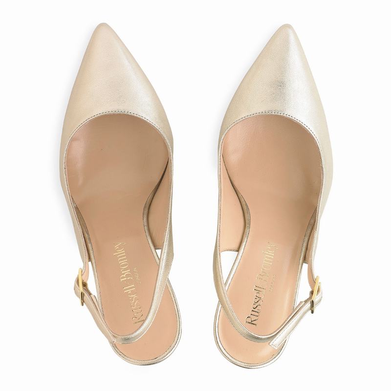 Russell And Bromley 85sling Ženske Pumpe Metalne | EWH6139MY