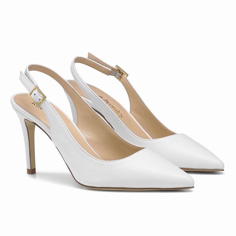 Russell And Bromley 85sling Ženske Pumpe Bijele | VBS912HS
