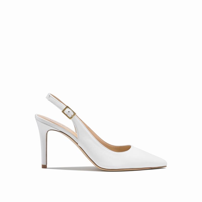 Russell And Bromley 85sling Ženske Pumpe Bijele | VBS912HS