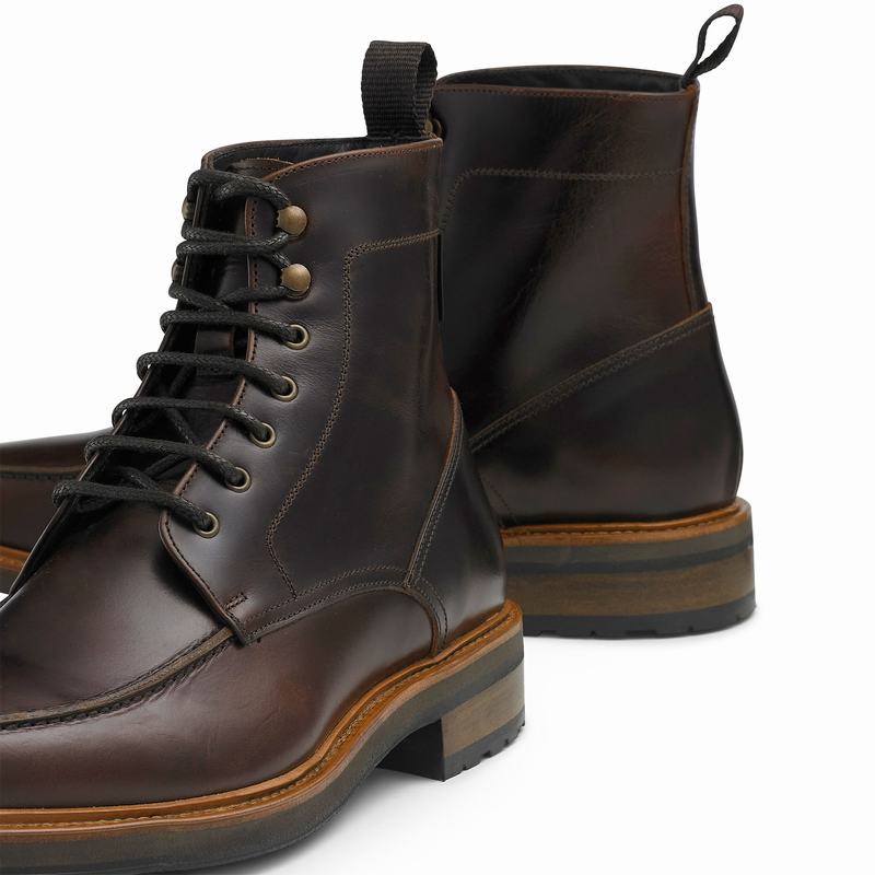 Russell And Bromley Ambleside Muške Čizme Na Vezanje Smeđe | TAM4886SI