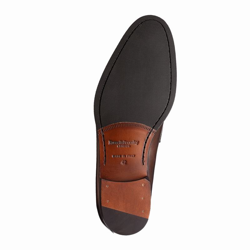 Russell And Bromley Aspen Muške Mokasinke Smeđe | GJS5951AI