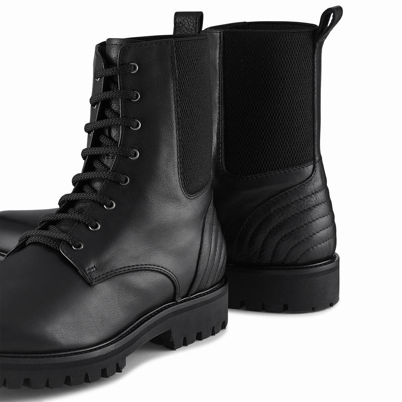 Russell And Bromley Bailey Muške Čizme Na Vezanje Crne | QOU8367UL