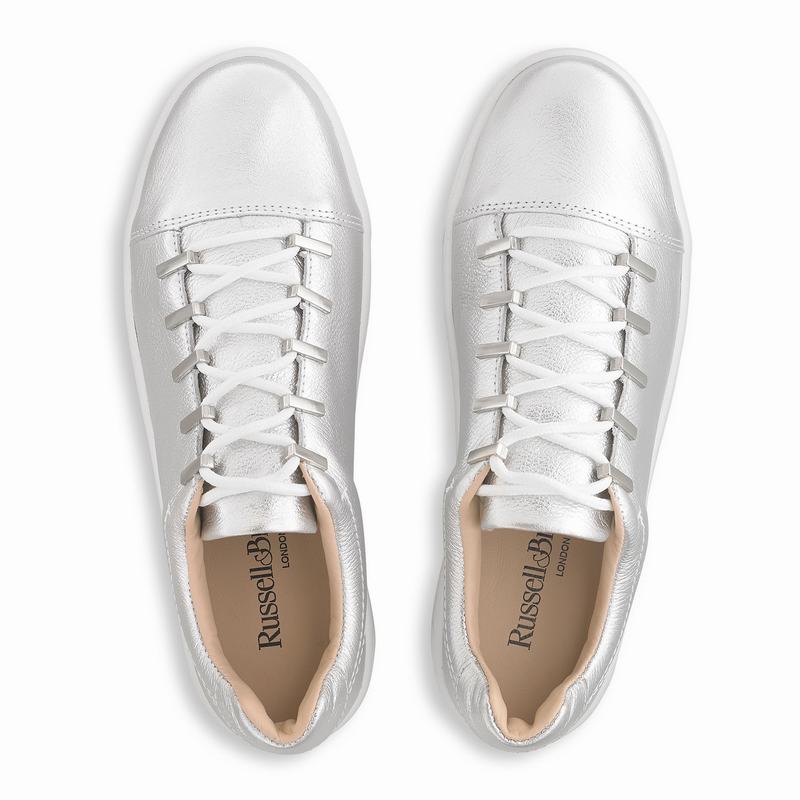 Russell And Bromley Barfly Ženske Tenisice s Platformom Metalne | NRH8315NL