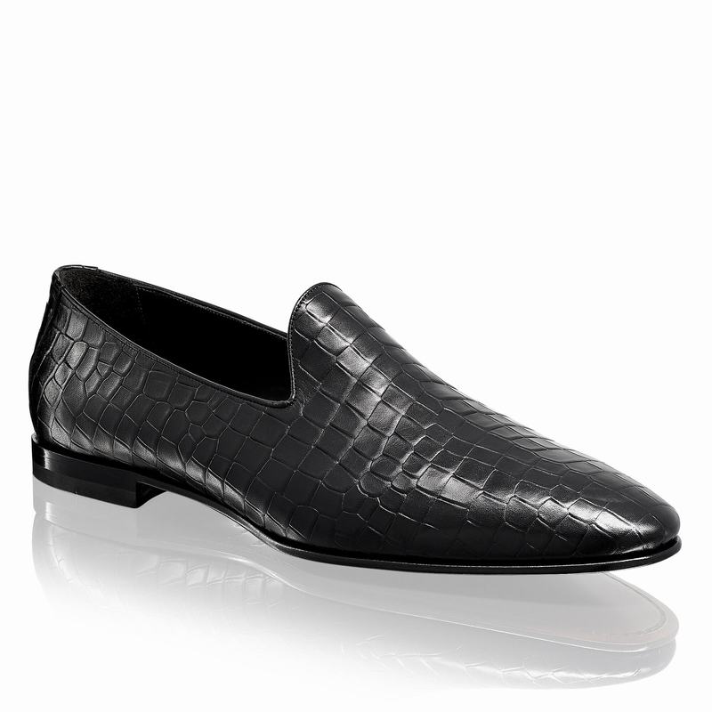 Russell And Bromley Baron Muške Slip On Cipele Crne | WZV7050ZD