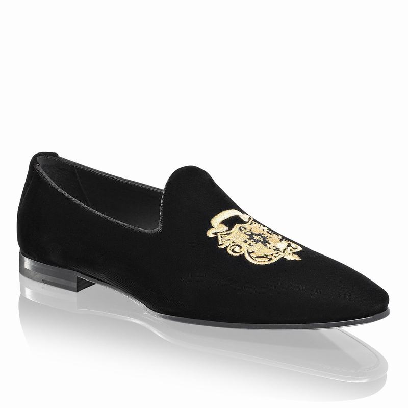 Russell And Bromley Baroque Muške Mokasinke Crne | TUG7560GC