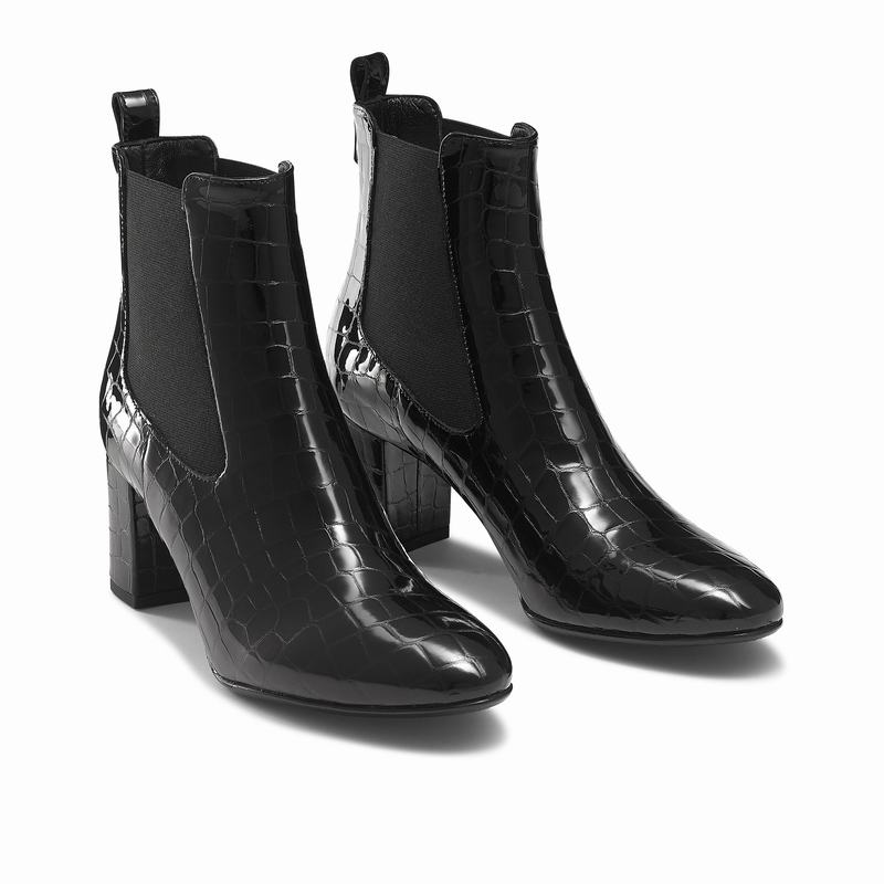 Russell And Bromley Beetle Ženske Chelsea Čizme Crne | AWZ119LV