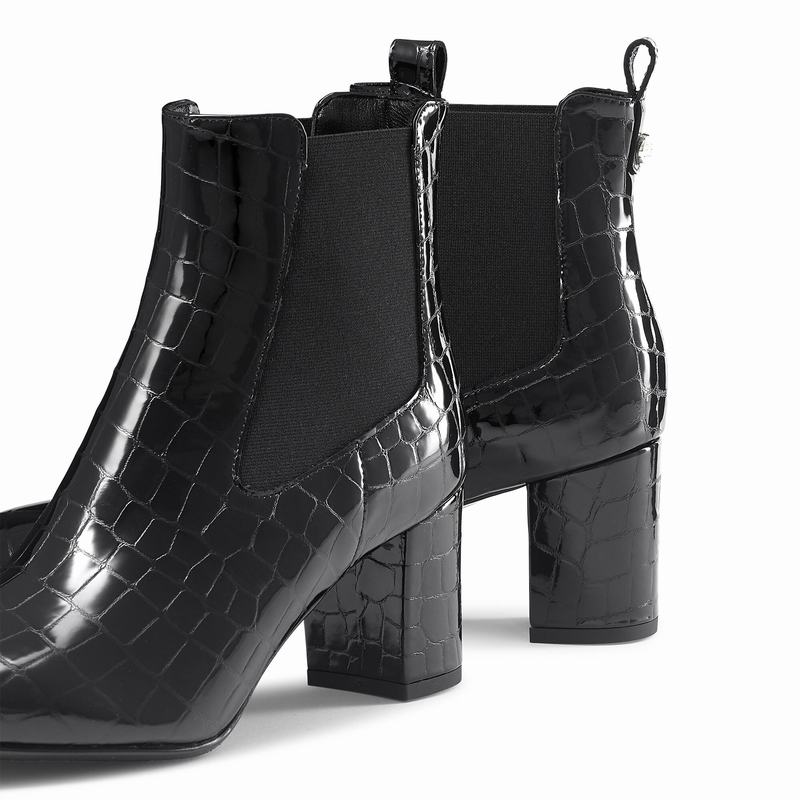 Russell And Bromley Beetle Ženske Chelsea Čizme Crne | AWZ119LV