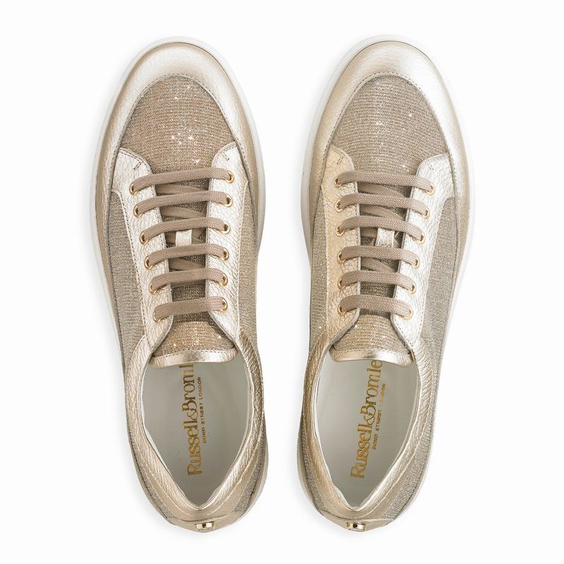 Russell And Bromley Belair Ženske Niske Tenisice Metalne | ZQD9317IM