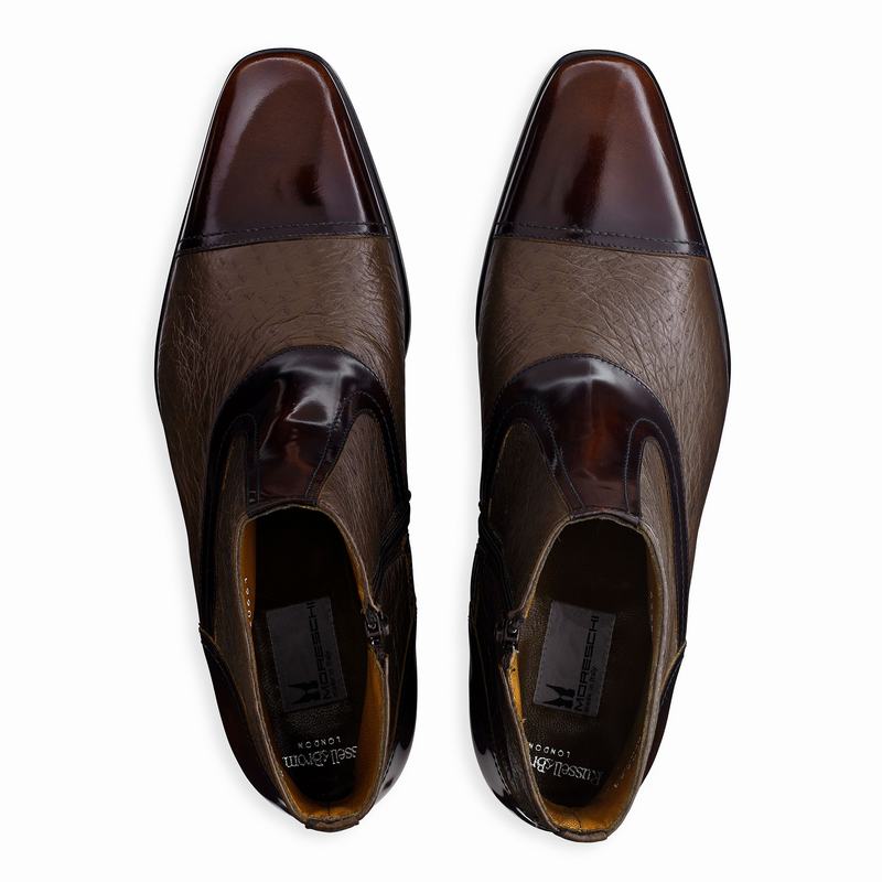 Russell And Bromley Bergamo Muške Chelsea Čizme Crvene | GXL4745FR
