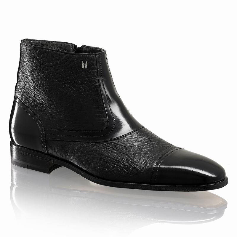 Russell And Bromley Bergamo Muške Chelsea Čizme Crne | MDF4294LU