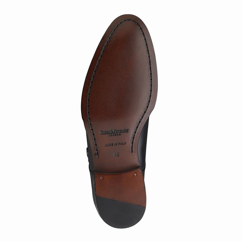 Russell And Bromley Birch Muške Cipele S Vezanjem Crne | QML2194FA