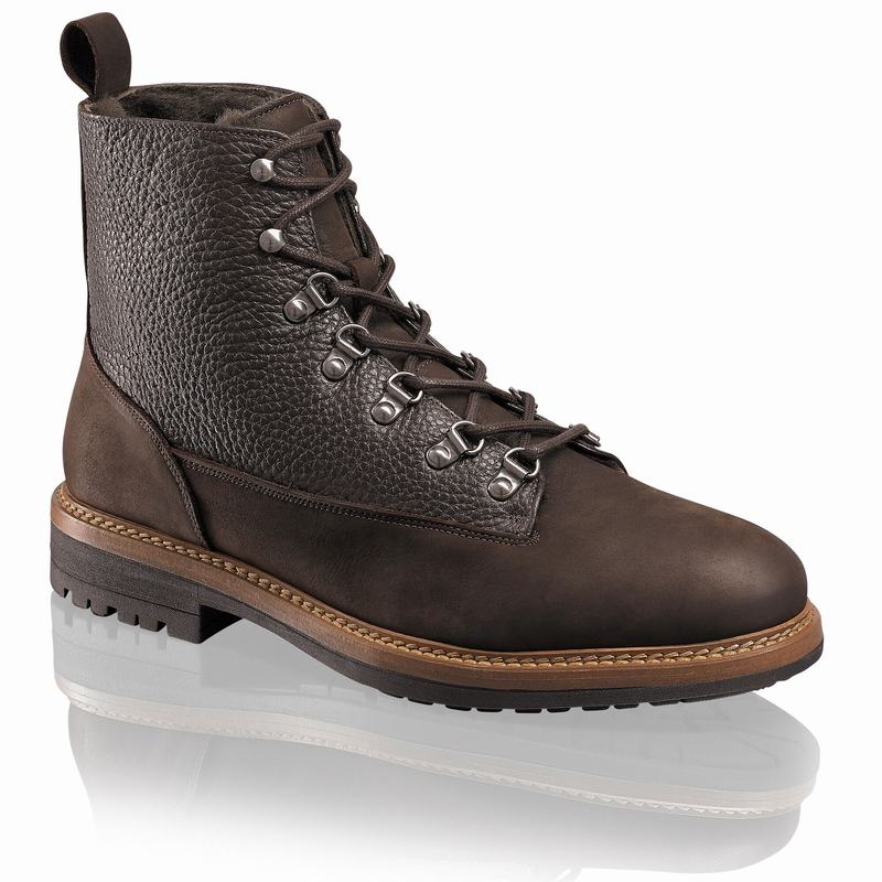 Russell And Bromley Blizzard Muške Čizme Na Vezanje Smeđe | NKG7961ZH