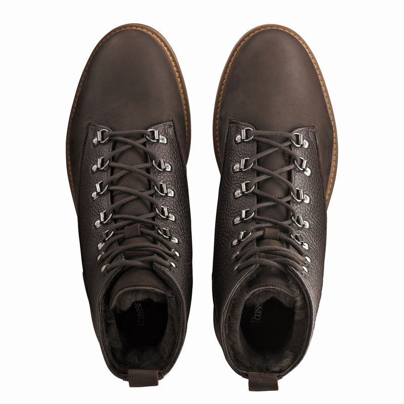 Russell And Bromley Blizzard Muške Čizme Na Vezanje Smeđe | NKG7961ZH