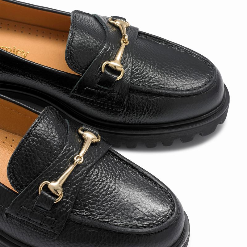 Russell And Bromley Booster Ženske Mokasinke Crne | KKR9730IB