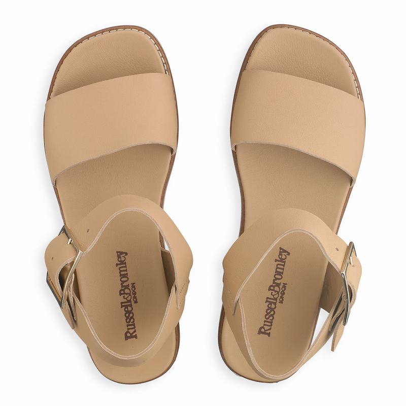 Russell And Bromley Boston Ženske Sandale na Klin Smeđe | CZU3868PB