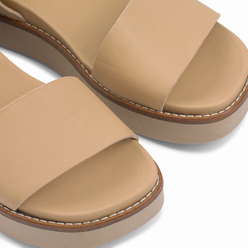 Russell And Bromley Boston Ženske Sandale na Klin Smeđe | CZU3868PB