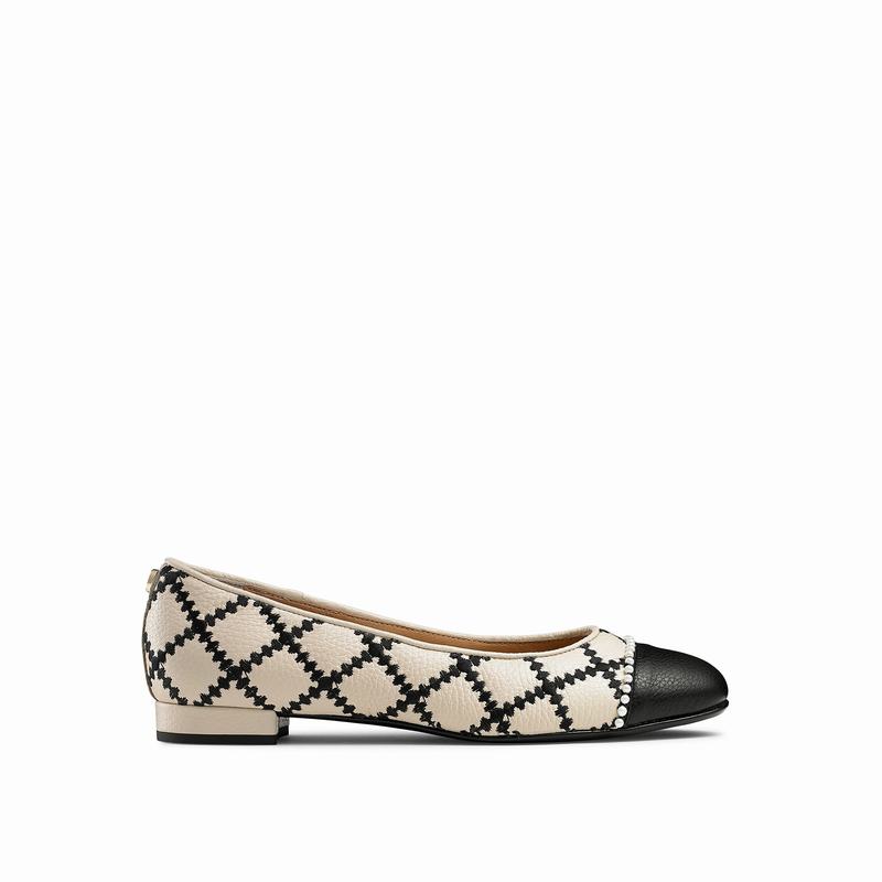 Russell And Bromley Boulevard Ženske Balerine Bijele | ZAS5196RY