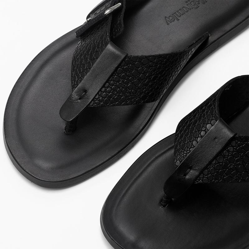 Russell And Bromley Buckle Up Muške Sandale Crne | EIR9100FN