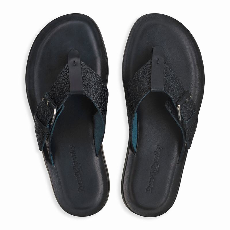 Russell And Bromley Buckle Up Muške Sandale Plave | FVG8160ZH