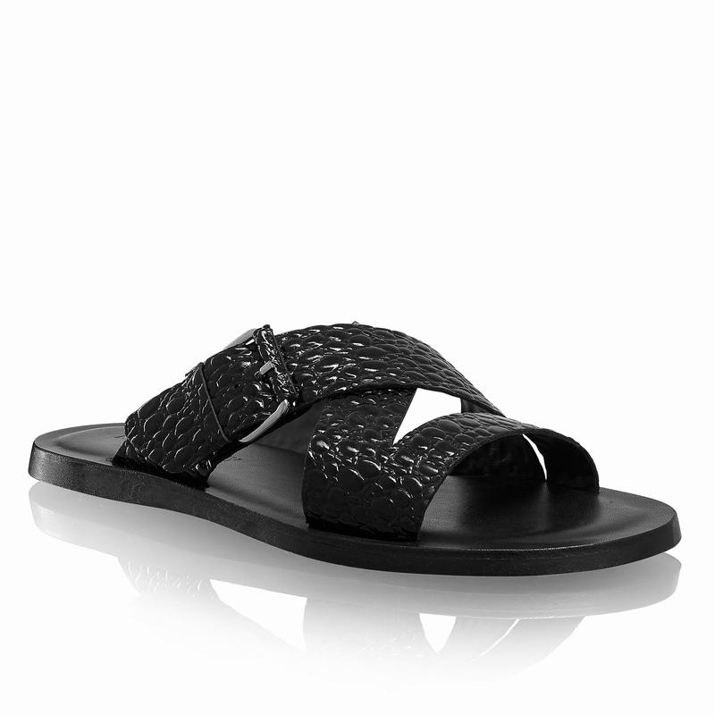 Russell And Bromley Bucklebury Muške Sandale Crne | UHS8090KE