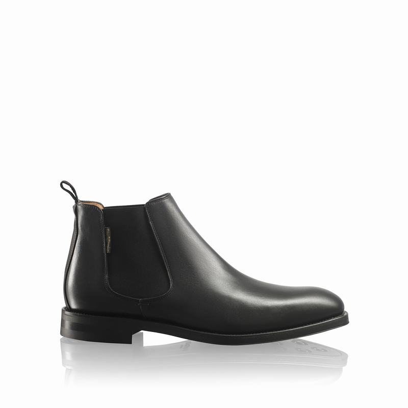 Russell And Bromley Burlington Muške Chelsea Čizme Crne | BGA8052JC