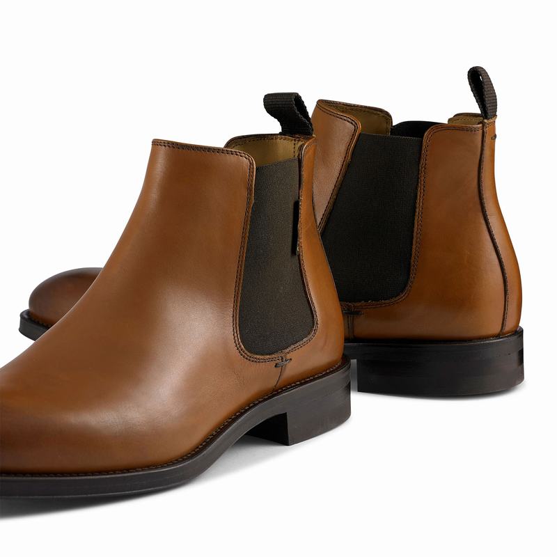 Russell And Bromley Burlington Muške Chelsea Čizme Smeđe | OSY4158LN