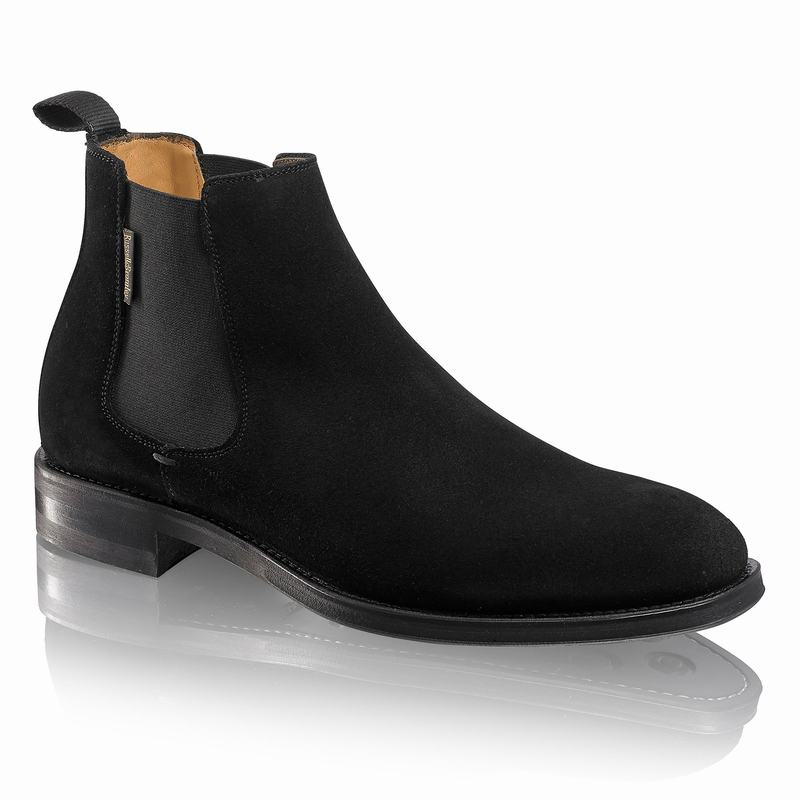 Russell And Bromley Burlington Muške Chelsea Čizme Crne | SEP3961VR