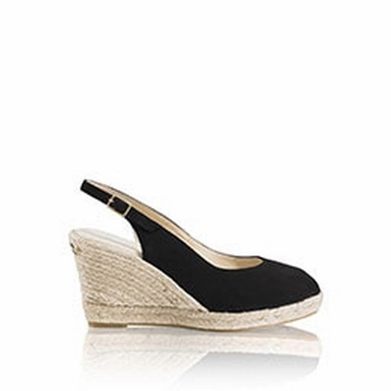Russell And Bromley Candyfloss Ženske Espadrile Crne | IKN3019MJ