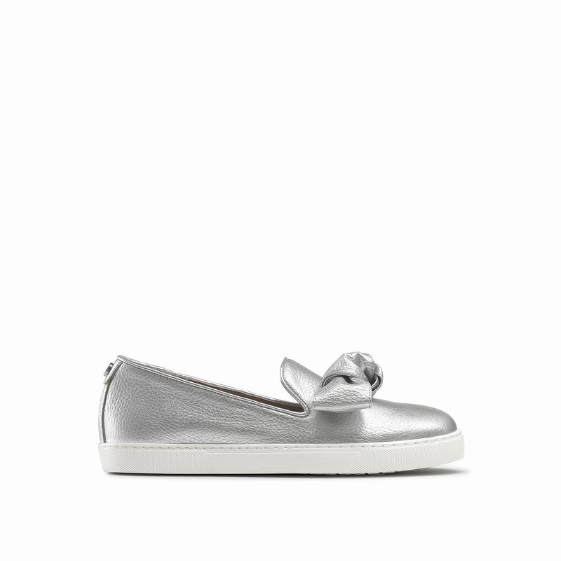 Russell And Bromley Casablanca Ženske Slip On Tenisice Metalne | OSB5819LW