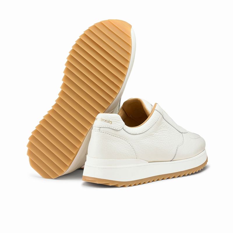 Russell And Bromley Catch Me Ženske Tenisice s Platformom Bijele | IMP4557UU