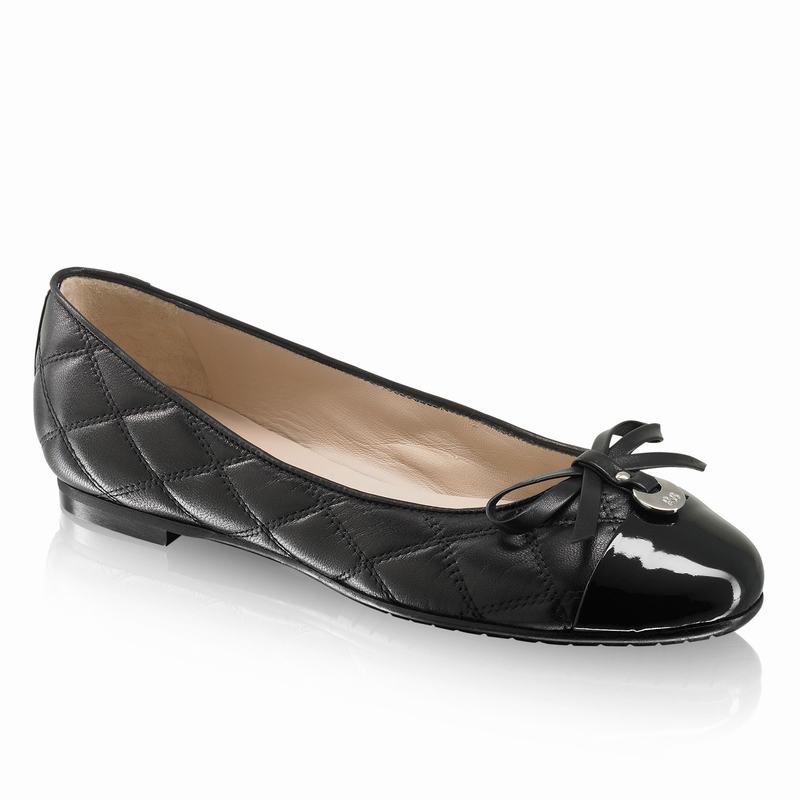 Russell And Bromley Charming Ženske Balerine Crne | QUA2550YU