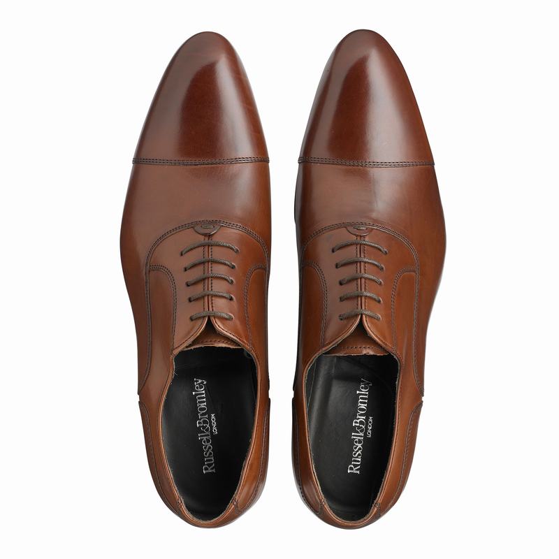 Russell And Bromley Chelsea Muške Cipele S Vezanjem Smeđe | YHW3164HU