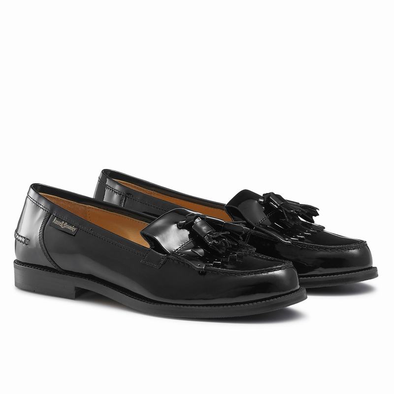Russell And Bromley Chester Ženske Mokasinke Crne | IYO6533QN