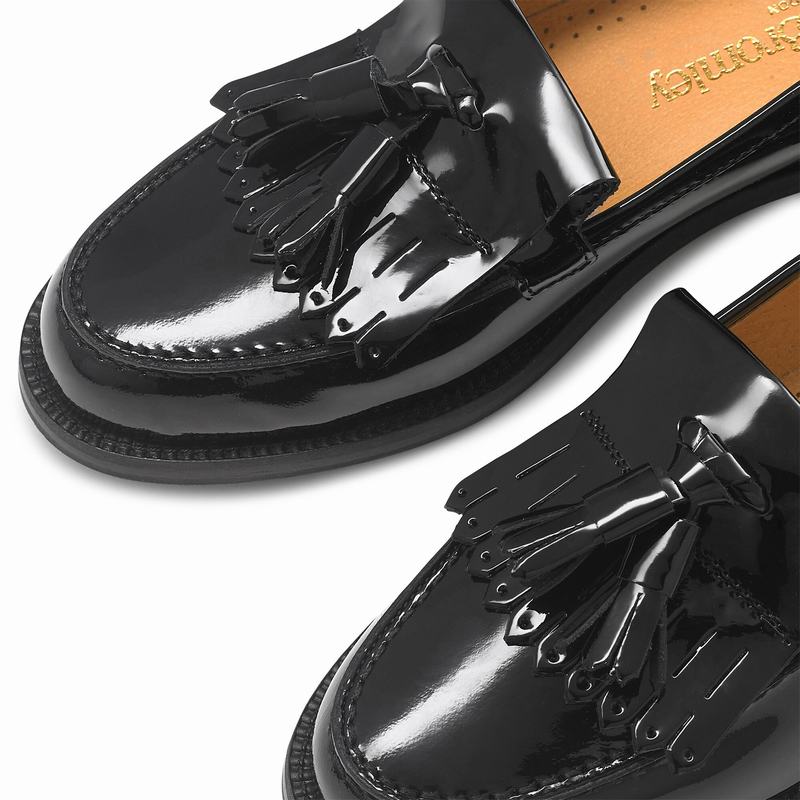 Russell And Bromley Chester Ženske Mokasinke Crne | IYO6533QN