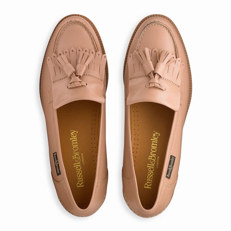 Russell And Bromley Chester Ženske Mokasinke Roze | QSW5868FB