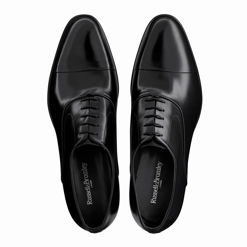 Russell And Bromley Chicago Muške Oxfordice Crne | EQX202BA