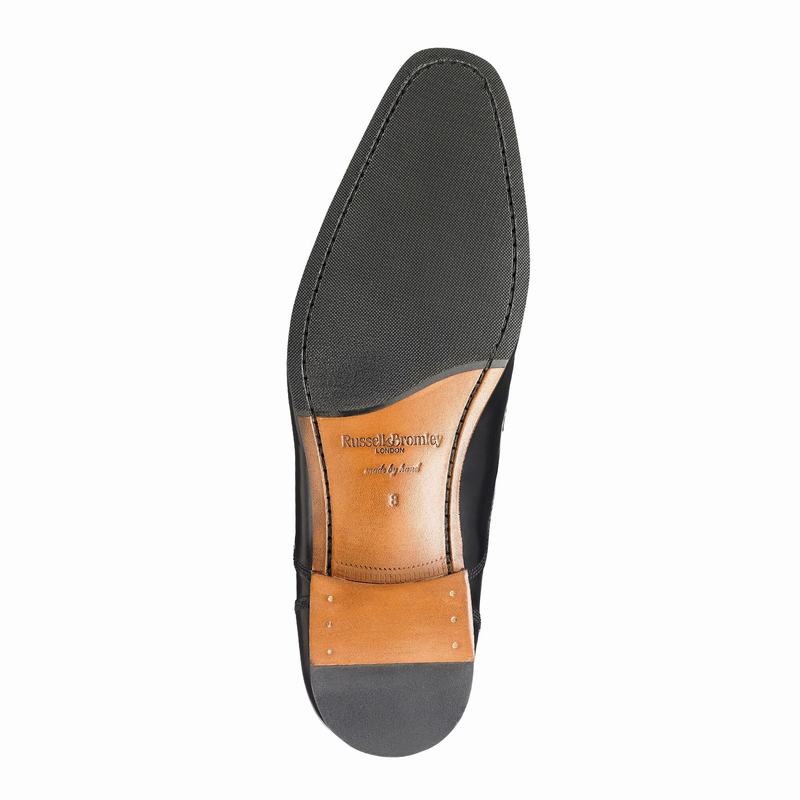 Russell And Bromley City Muške Derby Cipele Crne | RVI3631WW