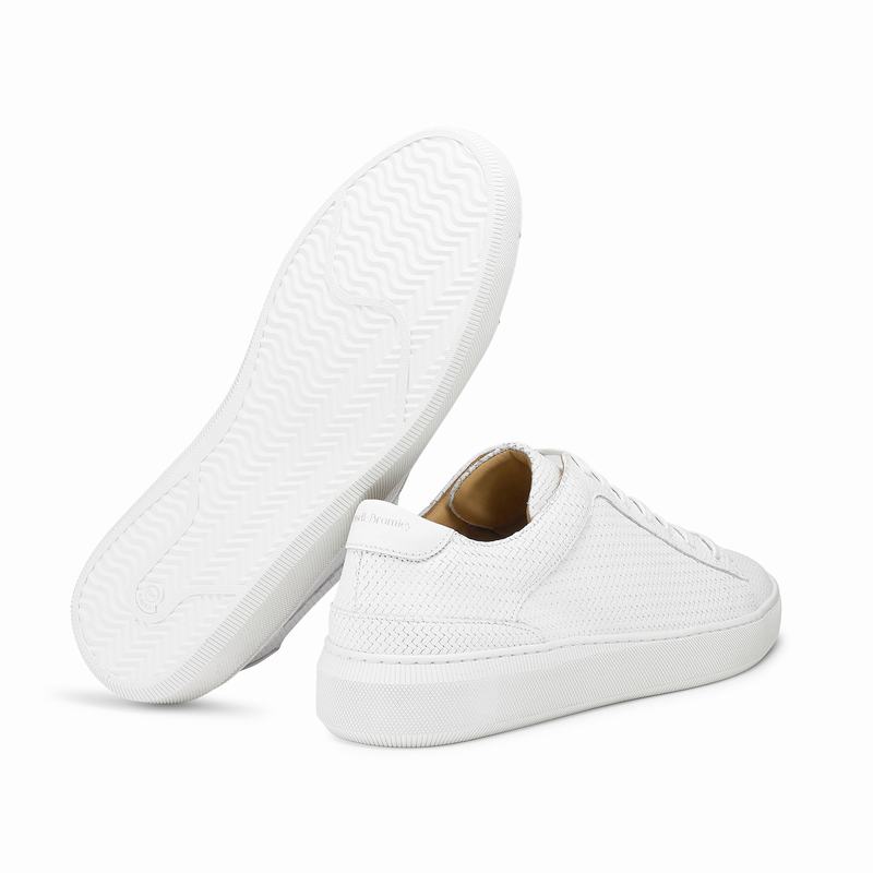 Russell And Bromley Clear Run Muške Niske Tenisice Bijele | PYW973WB