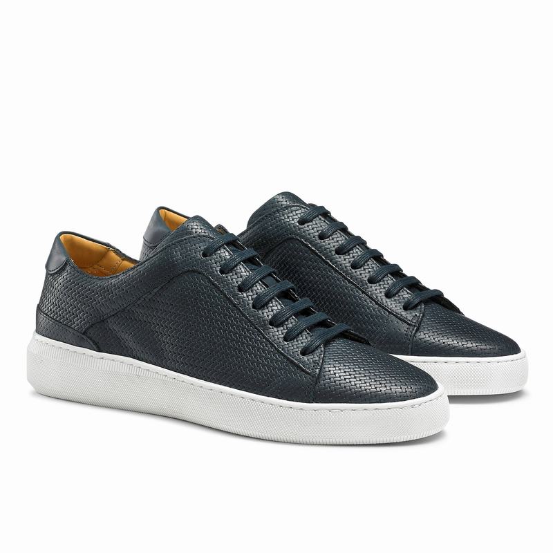 Russell And Bromley Clear Run Muške Niske Tenisice Plave | YJO7582VI