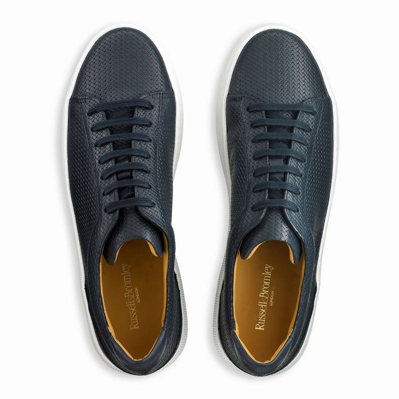 Russell And Bromley Clear Run Muške Niske Tenisice Plave | YJO7582VI