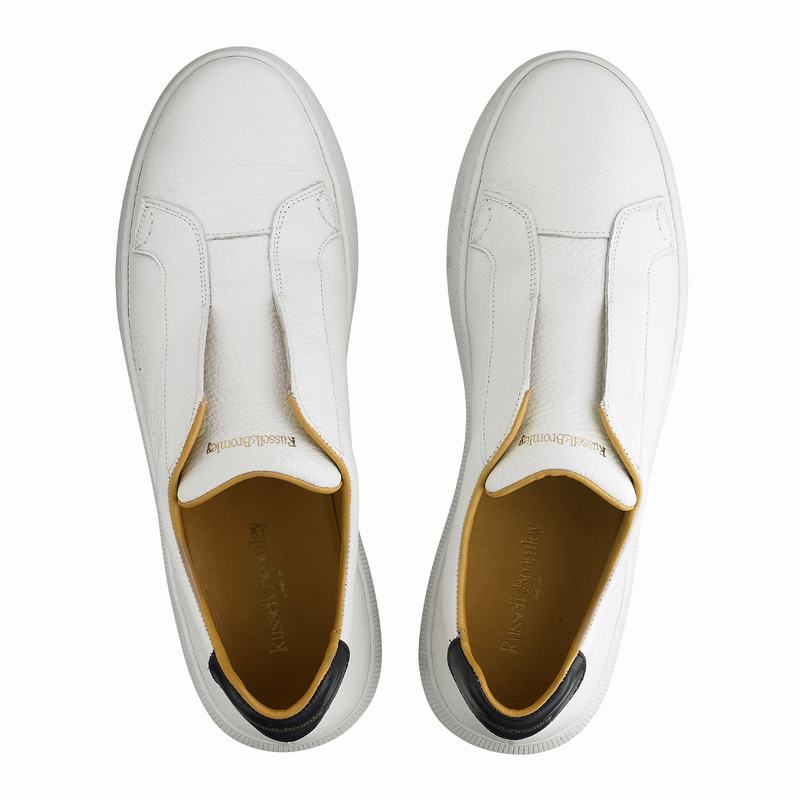 Russell And Bromley Clearway M Muške Niske Tenisice Bijele | YKA3284AZ