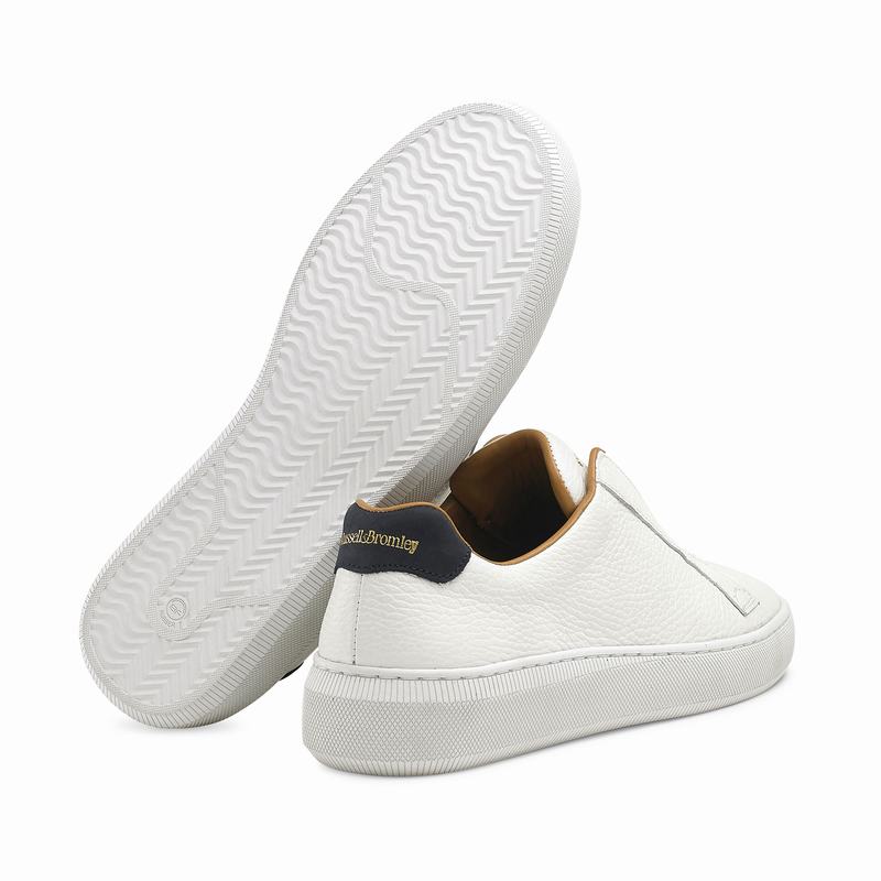 Russell And Bromley Clearway Ženske Slip On Tenisice Bijele | SMF1065JV