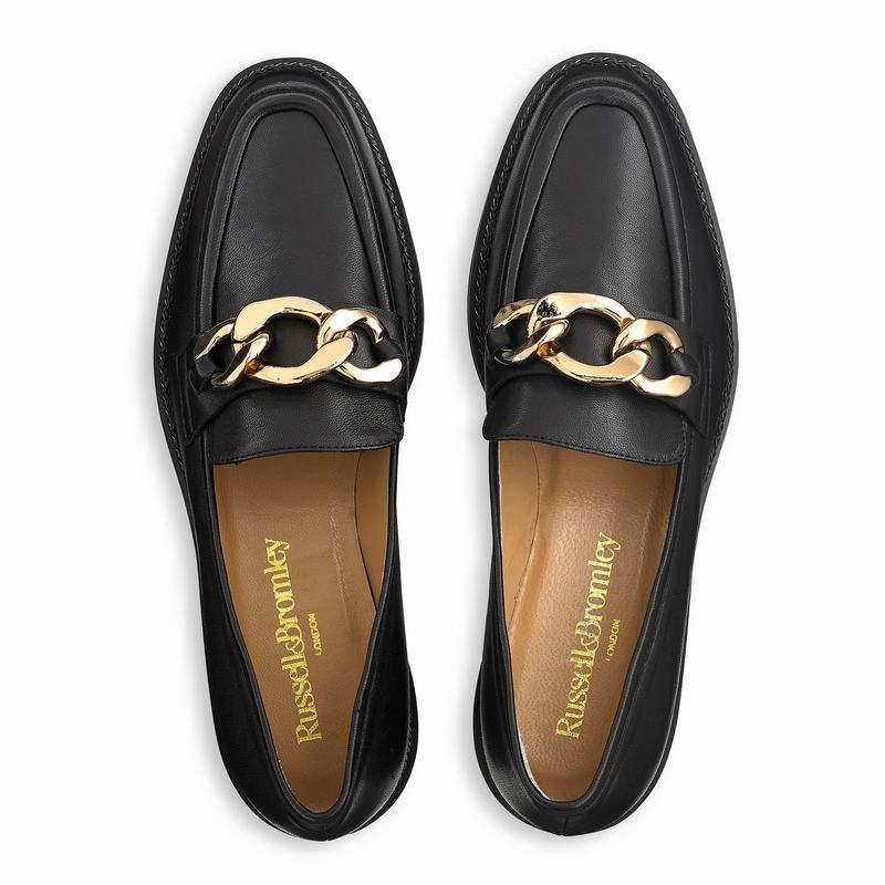 Russell And Bromley Cleopatra Ženske Mokasinke Crne | PSA7614UG