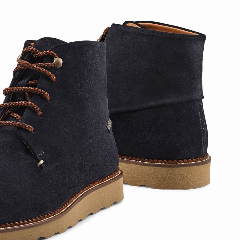 Russell And Bromley Clyde Muške Čizme Na Vezanje Plave | WVS381AH