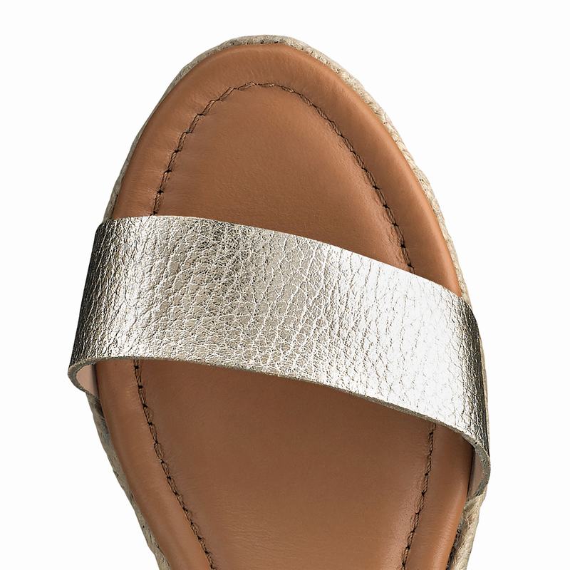 Russell And Bromley Coin Spin Ženske Espadrile Metalne | VXY9517YX
