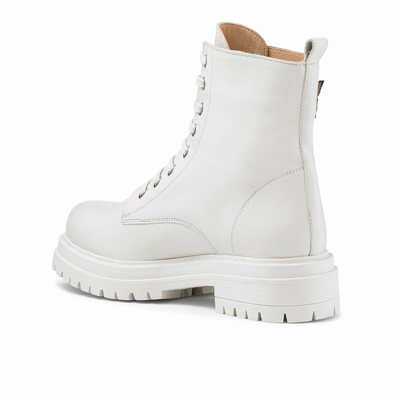 Russell And Bromley Combat Ženske Gležnjače Bijele | YGZ8231VW