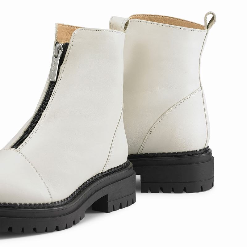 Russell And Bromley Conquest Ženske Gležnjače Bijele | WTD6113ZD