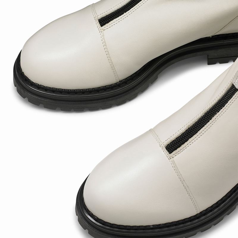 Russell And Bromley Conquest Ženske Gležnjače Bijele | WTD6113ZD